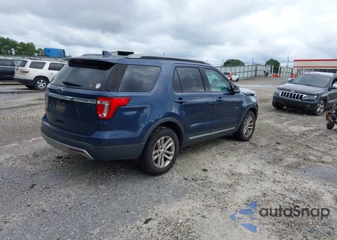 2017 Ford Explorer Xlt z USA, uszkodzony, nr VIN 1FM5K7D86HGD62194
